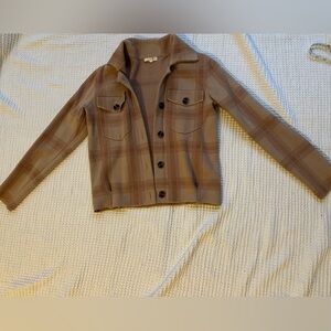 Mystree Plaid Women's Blazer